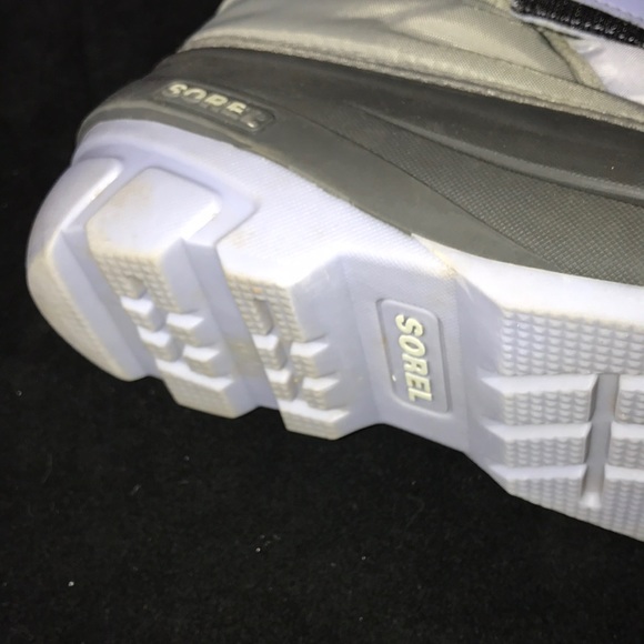 Women’s SOREL Snow Boots Youth Size 6 Lavendar / Gray Blue / Gray NY1810… - Picture 8 of 12